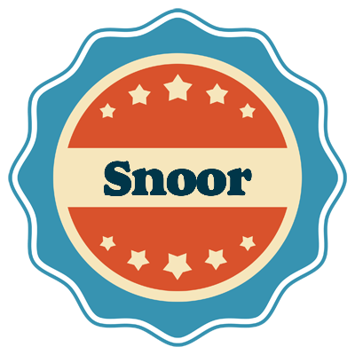 Snoor labels logo