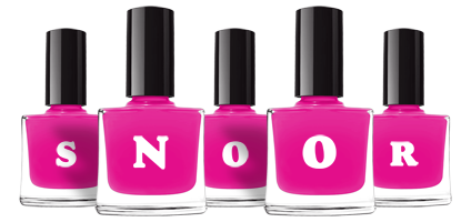 Snoor nails logo