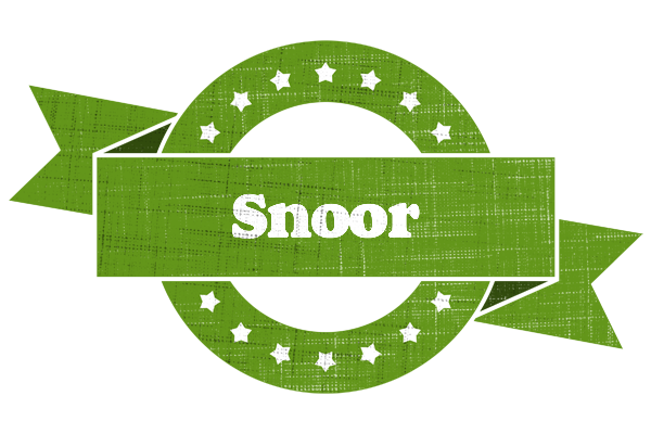 Snoor natural logo