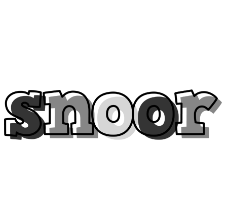 Snoor night logo