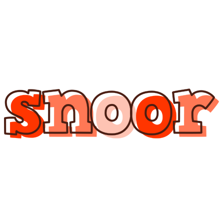 Snoor paint logo