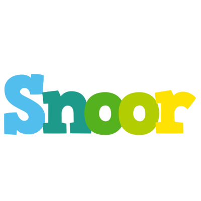 Snoor rainbows logo