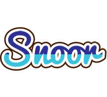 Snoor raining logo