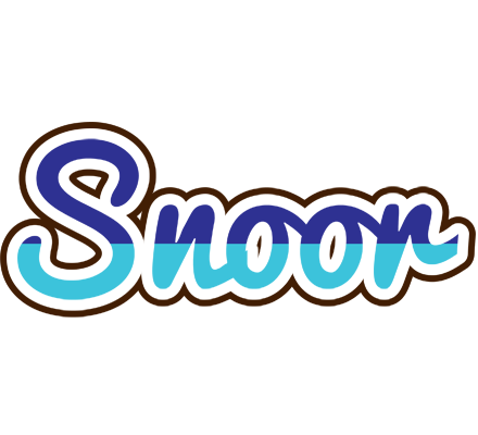Snoor raining logo