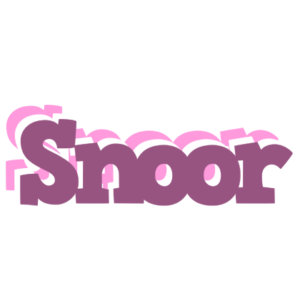 Snoor relaxing logo