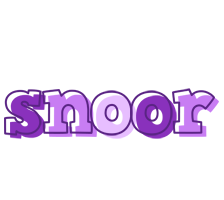 Snoor sensual logo