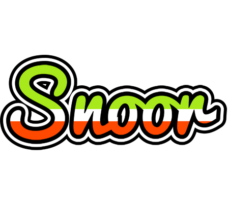 Snoor superfun logo
