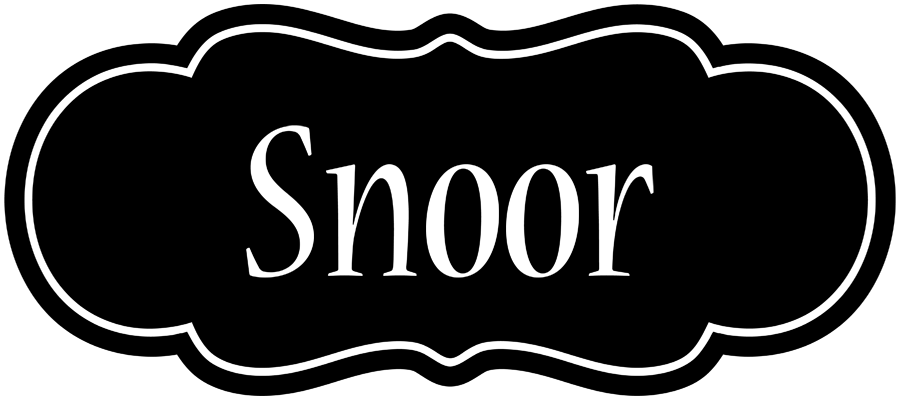 Snoor welcome logo