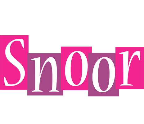 Snoor whine logo
