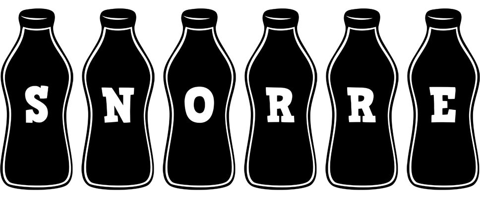 Snorre bottle logo