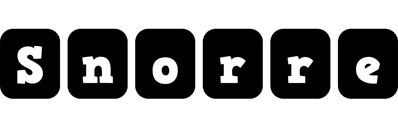 Snorre box logo