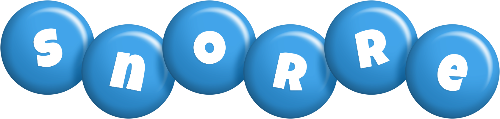 Snorre candy-blue logo