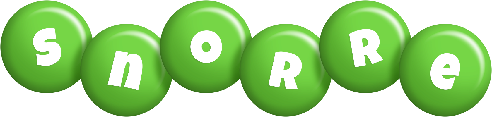 Snorre candy-green logo