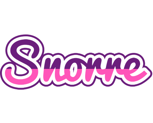 Snorre cheerful logo