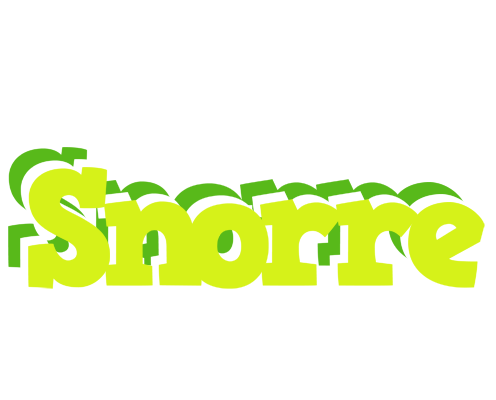 Snorre citrus logo