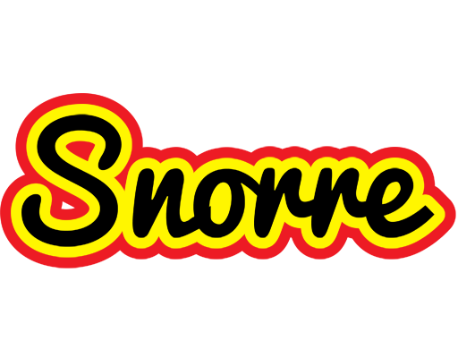 Snorre flaming logo