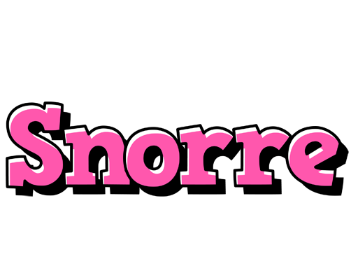 Snorre girlish logo