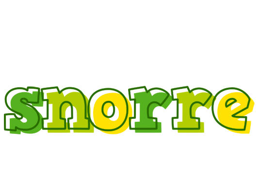 Snorre juice logo