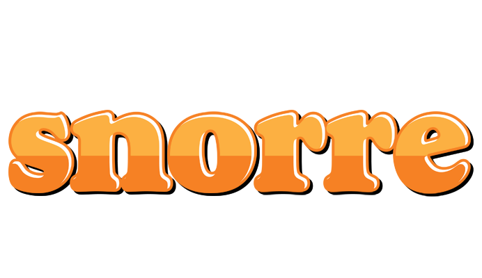 Snorre orange logo