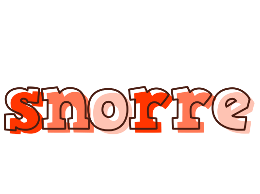 Snorre paint logo