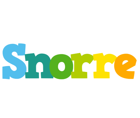 Snorre rainbows logo