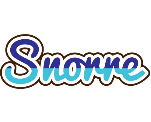 Snorre raining logo