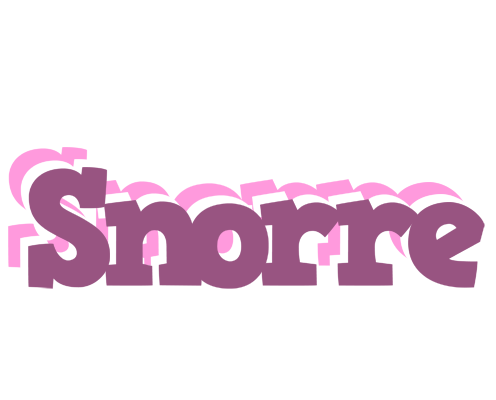 Snorre relaxing logo