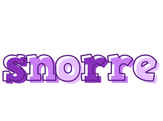 Snorre sensual logo
