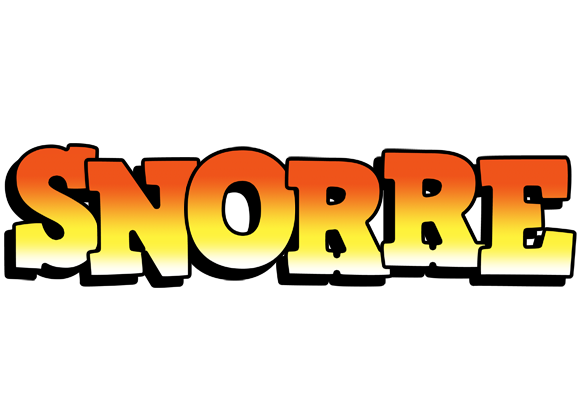 Snorre sunset logo
