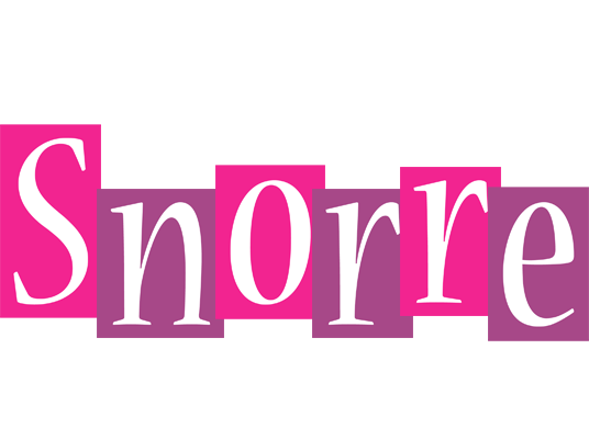 Snorre whine logo