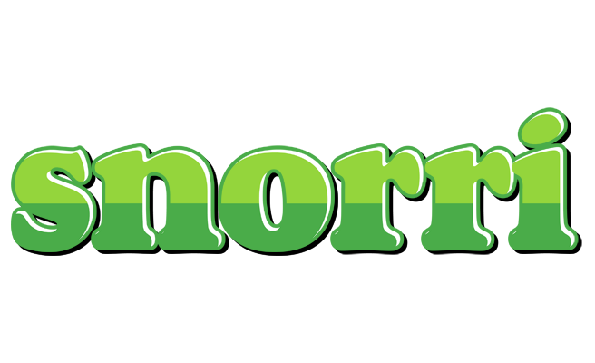 Snorri apple logo