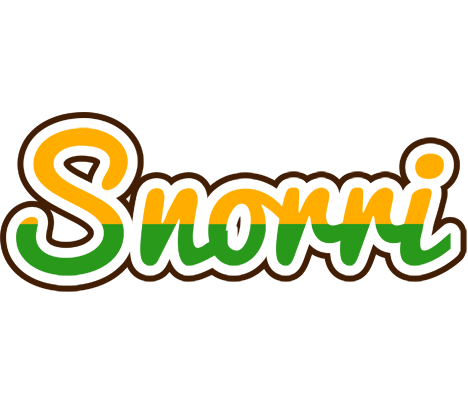 Snorri banana logo