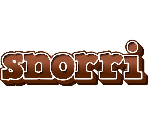 Snorri brownie logo