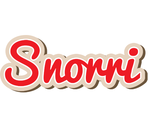 Snorri chocolate logo