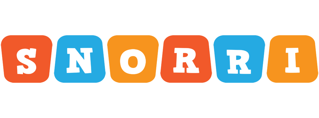 Snorri comics logo