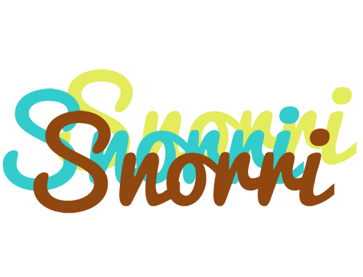 Snorri cupcake logo