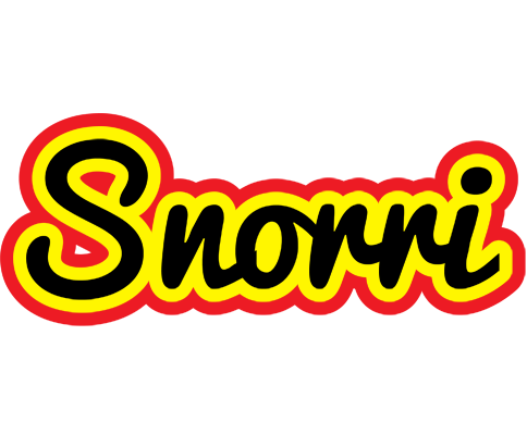Snorri flaming logo