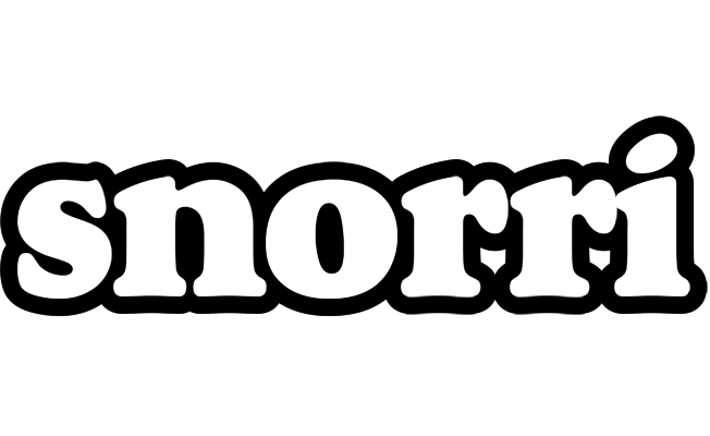 Snorri panda logo