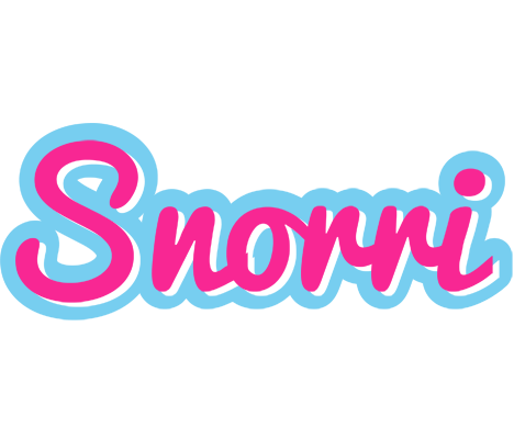 Snorri popstar logo
