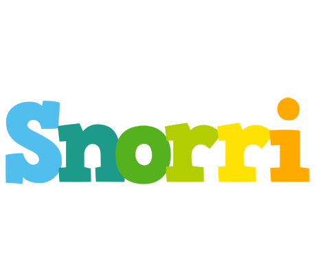Snorri rainbows logo