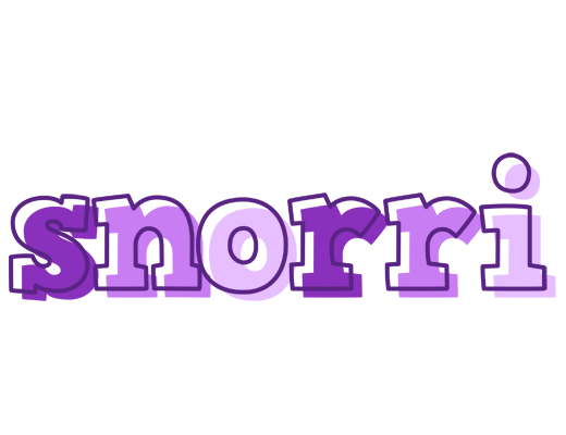 Snorri sensual logo