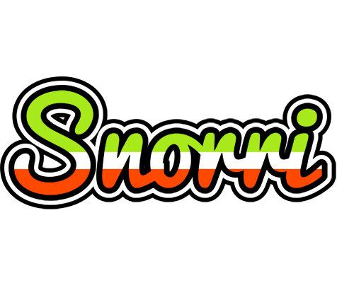 Snorri superfun logo