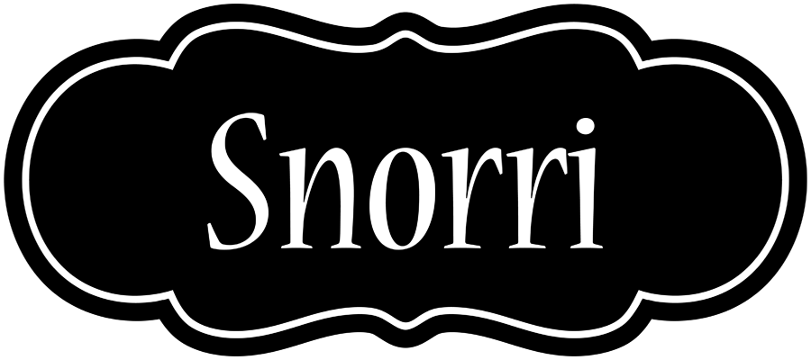 Snorri welcome logo