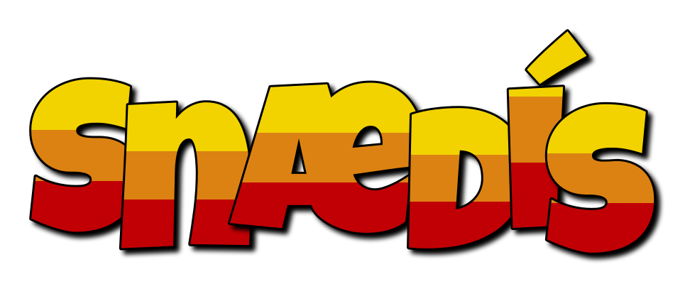 Snædís jungle logo