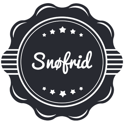 Snøfrid badge logo