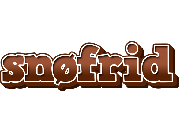 Snøfrid brownie logo