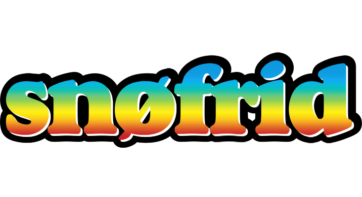 Snøfrid color logo