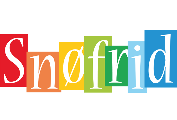 Snøfrid colors logo