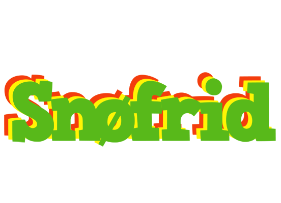 Snøfrid crocodile logo
