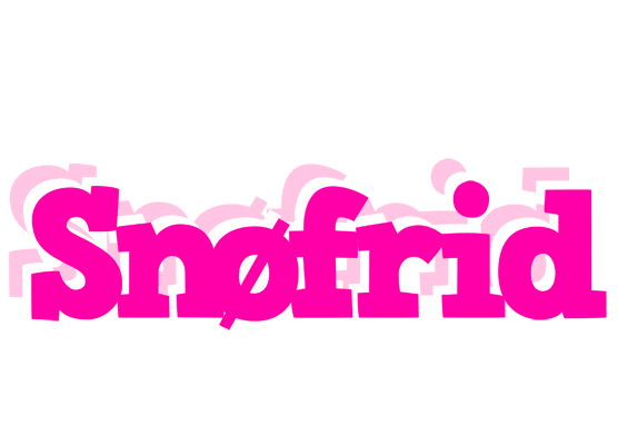 Snøfrid dancing logo